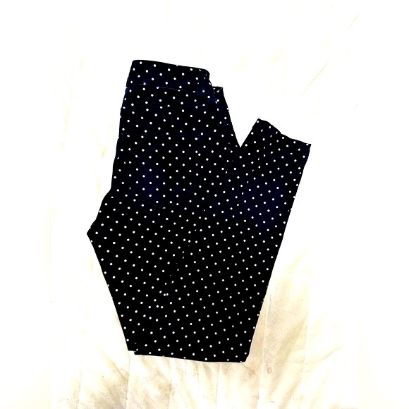 Suko Jeans black & white polka dot cropped pants. Size 2 - Picture 3 of 8